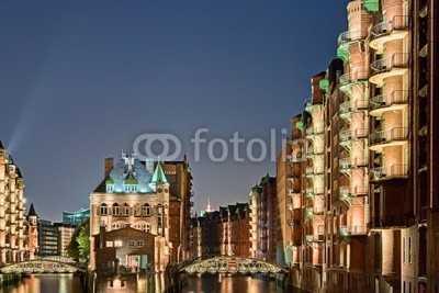 motorradcbr, Speicherstadt in Hamburg (Fotokunst,Städte,Hamburg,Flur,Treppenhaus)