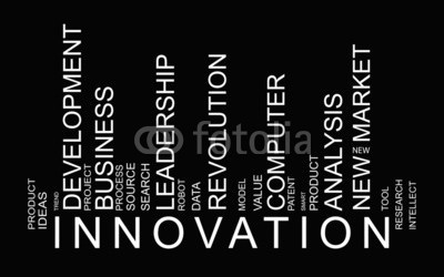 ngaga35, Innovation word concept in barcode with supporting words (barcode, daten, innovation, ideen, forschung, erfindung, umdrehung, patent, projekt, analyse, codierung, bar, kode, personalausweis, marketing, identität, ergreifung, business, kommerzielle, entwicklung, marke, verarbeiten, erzeugnis, scannen, kreativitä)