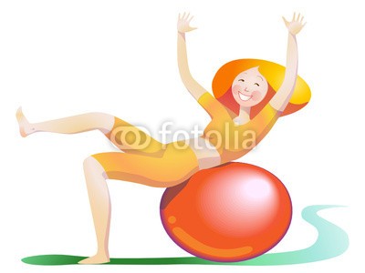 nuvolanevicata, palla medica (jugendlicher, pilates, fitness, wohlbefinden, turnen, bildung, aufgaben, schulung, fitness, ball, jung, jugendzeit, lächelnd, freude, körper, bewegung, gesundheit, gut, zeichnung, vektor, tonizität, muskel, mädchen, konstan)