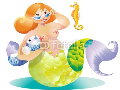 nuvolanevicata, sirena cavalluccio (nixe, seepferdchen, meer, sommer, lächelnd, verführung, fisch, figurine, ironie, sexy, sage, sage, sonnenbrille, stranden, urlaub, traum, kurzgeschichten, märche)