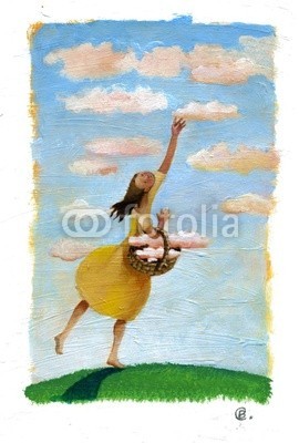 nuvolanevicata, tales (wolken, story, sammeln, fang, mädchen, nachforschungen, staat, sammeln, ansteckend, traum, schmiede, kurzgeschichten, geschichte, kind, traum, konzept, verträumt, weiblich, zeichnun)