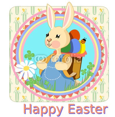 nuvolanevicata, bunny (wiese, kaninchen, kaninchen, ostern, begrüssung, party, frühling, süss, hübsch, zärtlichkeit, frohe ostern, deko, dekorativ, kindhei)