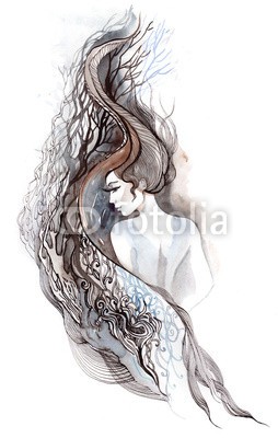 okalinichenko, beauty (jung, schöner, braun, glamour, gesicht, weiblich, frau, mädchen, baum, schultern, erwachsen, oberteil, 1, weiblich, mädchen, betrachtung, lilly, schultern, frau, haare, eleganze, stil, menschlich, modellieren, kopf, sommer, tarnen, gestalten, aug)
