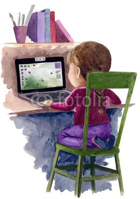 okalinichenko, child (laptop, kind, computer, gelehrsamkeit, lernen, studenten, schule, ausbildung, simple, kind, schulnoten, jahre, klassenzimmer, alt, technologie, einordnen, jung, kind, lehrer, mitte, weiblich, lächelnd, lächeln, mädchen, age, schreibtisch, haare, freudi)
