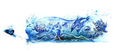 okalinichenko, ecology (wasser, tier, unterwasser, natur, meer, blau, life, fisch, tropisch, ozean, welt, wild, stift, schildkröte, kraken, quallen, ökologie, riff, abbildung, korallen, haustier, tiefe, amüsant, türkis, nass, reisen, bewegt, entladen, bottom, blase, tief)