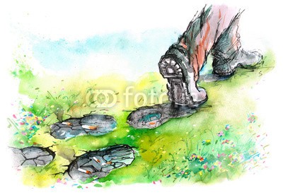 okalinichenko, ecology (ökologie, spur, mann, zerstörend, natur, leute, umwelt-, beschädigen, umweltverschmutzung, umwelt, grün, menschlich, schutz, abbildung, zuwachs, pflanze, szene, kräfte, farb, hintergrund, kind, malerei, landschaft, planet, locations, landen, gesun)