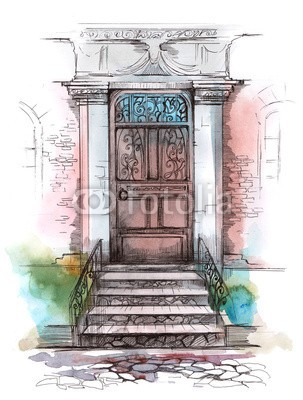 okalinichenko, front door (tür, türen, architektur, eingang, front, wölben, gebäude, uralt, fassade, dekoration, sicherheit, kunst, äusseres, geschlossen, einfahrt, tor, henkel, rahmen, stil, schliessen, schlösser, vorhalle, dekorativ, schwelle, verziert, carving, eigenschafte)