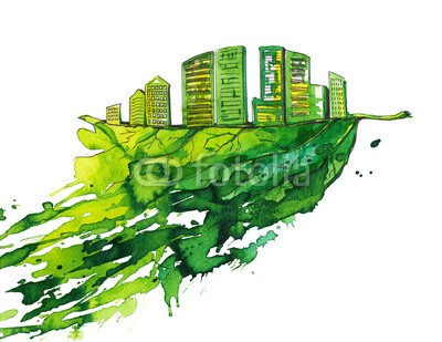 okalinichenko, green city (architektur, aura, hintergrund, gebaut, business, stadt, stadtlandschaft, wolken, verfärbt, konstruktion, altersgenosse, kultur, entwerfen, element, energie, umwelt, äusseres, strömend, frische, grafik, gras, grün, abbildung, abbild, isoliert, lea)