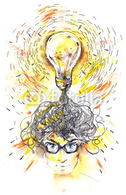 okalinichenko, human thoughts (leute, mann, konzept, menschlich, gedanken, weiß, intelligenz, kreativität, schauend, inspiration, ideen, beleuchtung, business, glühbirne, planes, probleme, licht, gesicht, auge, glas, pfiffig, gebildet, modern, belesen, proaktiv, generator, entdeckun)