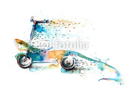 okalinichenko, Kick scooter (tier, sport, weiß, reptilien, gekko, haustier, grün, anblick, close-up, objekt, natur, kick, vehikel, transport, klima, körper, landen, single, sides, wildlife, sauber, fitness, roller, push, rad, farb, formular, 1, draußen, haut, wild, starre)