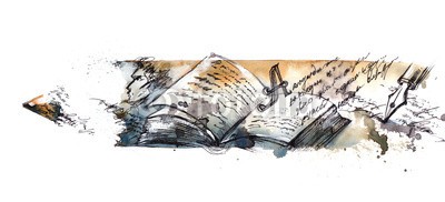 okalinichenko, literature (literatur, stift, ausbildung, schriften, kunst, business, papier, konzept, kompetenz, dokument, gelehrsamkeit, buchstaben, pen, autor, inspiration, öffnen, bücher, kreativität, korrespondenz, note, text, vorstellung, blatt, kalligraphie, tinte, lesestof)