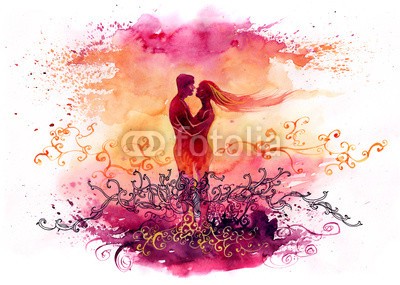 okalinichenko, loving silhouettes in sunset (sonne, romanze, silhouette, paar, liebe, mann, sonnenuntergänge, frau, heterosexuell, strand, jung, landschaft, sunlight, 2, tage, erwachsen, männlich, datierung, weiblich, lippen, gold, menschlich, hochzeitsreise, betätigung, leidenschaft, frau, somme)