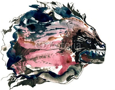 okalinichenko, Monster (monster, entsetzen, abbildung, fantasy, halloween, fliege, flammendes, creepy, tolkien, niemand, werwolf, ausflippen, element, blendung, schwarz, pilz, flamme, angriff, sinister, entwerfen, mythologisch, ausländer, haare, puffy, mythos, gespenster, wu)