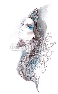 okalinichenko, queen (crown, schönheit, princess, schöner, weiblich, mädchen, tiara, jung, könig, haare, weiß, frau, gestalten, auge, garniert, fantasy, person, 1, blau, glamour, wohlstand, gem, adel, kostüm, silber, hübsch, umzug, fairy, verträumt, elegant, königlic)
