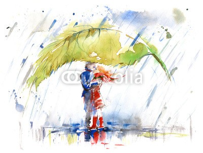 okalinichenko, rain (regen, liebende, paar, regenschirm, leute, liebe, romanze, relationen, lebensstil, weiblich, draußen, nass, fröhlichkeit, sommer, 2, park, life, erwachsen, rührend, garniert, energie, liebevoll, liebe, freundschaft, sonnenschirm, jung, spaß, schöne)