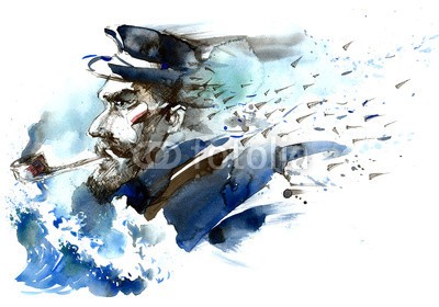 okalinichenko, sailor (gedankenverloren, matrosen, kunst, schiff, kapitän, sturm, wetter, meer, regen, nautisch, malerei, sailing, wasser, freiheit, welle, wind, sturm, wirbelsturm, galeone, takelage, natur, salzig, chapeau, reisen, erwachsen, locations, surge, schaum, haar)