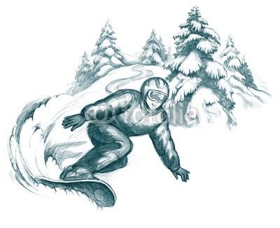 okalinichenko, snowboarder (snowboarder, abstrakt, betätigung, erwachsen, blau, kalt, wettbewerb, konkurrenzfähig, kühl, energie, extrem, fliegender, force, spaß, handschuhe, grafik, abbildung, abbild, isoliert, springen, leisure, mann, bewegung, berg, moving, malerei, perso)
