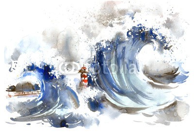 okalinichenko, storm (sturm, welle, meer, leuchtturm, landschaft, dunkel, natur, ozean, körper, himmel, wasser, bewölkt, landschaftlich, bucht, dramatisch, seelandschaft, strom, wind, wetter, gefahr, kräfte, sturm, wirbelsturm, natürlich, pfeiler, orkan, ehrfurch)