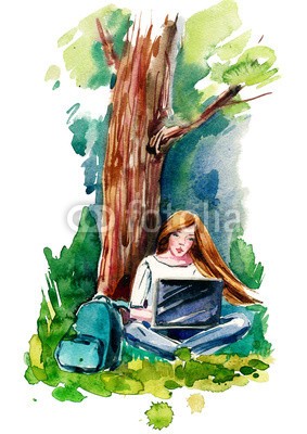 okalinichenko, student girl (baum, studenten, draußen, laptop, computer, einstudieren, gras, working, gelehrsamkeit, heranwachsender, sitzend, park, grün, schule, ausbildung, tippen, kaukasier, szene, weiblich, cyberspace, beruhigt, frau, entspannung, leute, personal-compute)