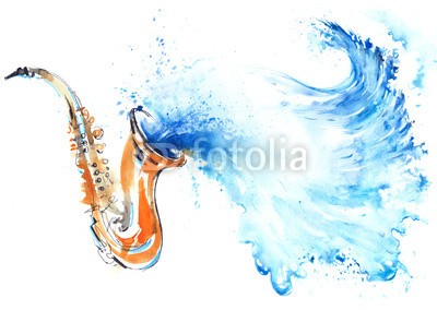 okalinichenko, water and waves (klingen, instrumente, saxophon, musik, blues, jazz, posaune, metall, gold, objekt, musikalisch, kunst, single, weiß, abbildung, entwerfen, verfärbt, eleganze, stil, spiritualität, welle, wasser, schönheit, natur, flüssigkeit, tage, element, strömen)