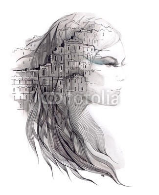 okalinichenko, women think about housing (bauform, haus, zuhause, architektur, gebäude, residenz, altersgenosse, weiblich, frau, menschlich, auge, projekt, denkend, person, inspiration, ideen, architektonisch, erwachsen, 1, rahmen, entwerfen, modern, jung, wohn, realisierung, entscheidun)