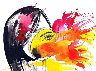 okalinichenko, girl looking trough magnifier (schauend, lupe, mädchen, wissenschaft, glas, augenlicht, isoliert, close-up, suchend, ausbildung, weiß, forschung, jung, erforschungen, vergrößerungsglas, umwelt, chrome, niemand, kindergarten, anblick, life, symbol, beobachtend, entdeckung, inspiziere)