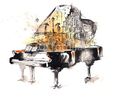 okalinichenko, grand piano (musik, gebäude, stadt, reisen, architektur, platz, kunst, locations, geschichte, alt, traditionell, klassik, kultur, urbano, orientierungspunkt, stil, gebaut, berühmt, musikalisch, uralt, strukturen, dekoration, wölben, anblick, vergangenheit, schwar)
