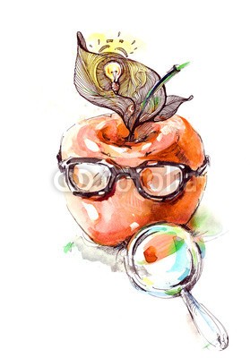 okalinichenko, idea (glas, lampe, abbildung, äpfel, zeichen, symbol, set, ausbildung, studieren, licht, objekt, ideen, weiß, fantasy, konzept, farb, gelehrsamkeit, gesund, inspiration, ín, obst, intelligenz, meldung, weisheit, business, life, entdeckung, leaf, entwicklun)