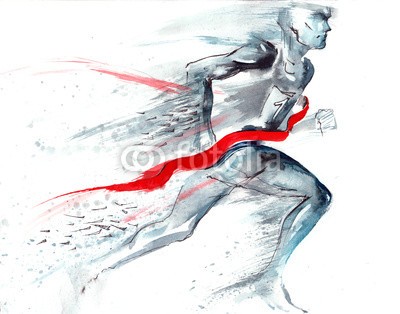 okalinichenko, sports victory (running, erfolg, athlet, sport, fitness, wettbewerb, gewinnend, konkurrenzfähig, gleis, wettrennen, determination, linie, feld, event, finish, leistung, mann, amphetamine, aufbauen, menschlich, erwachsen, muskulös, platz, jung, erster, business, energi)