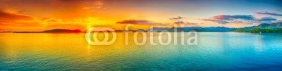 Olga Khoroshunova, Sunset panorama (sonnenuntergänge, panorama, meer, ozean, landschaft, fantasy, sunrise, seelandschaft, insel, strand, philippinen, niemand, landschaftlich, szenerie, himmel, lang, belichtung, zeit, wasser, hintergrund, tapete, tropisch, schöner, schönheit, wolke)