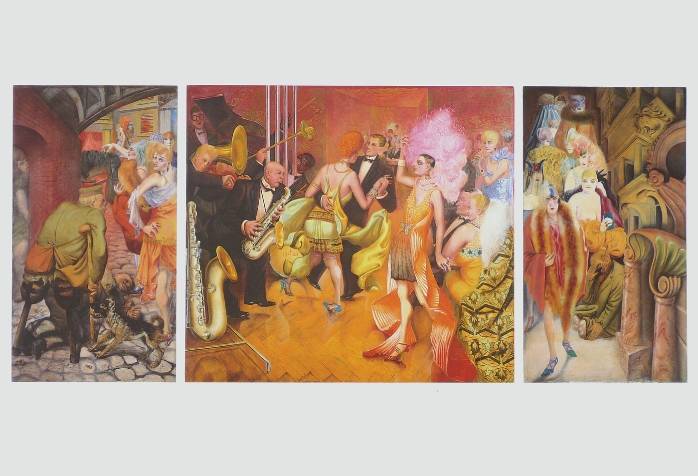 Otto Dix Triptych