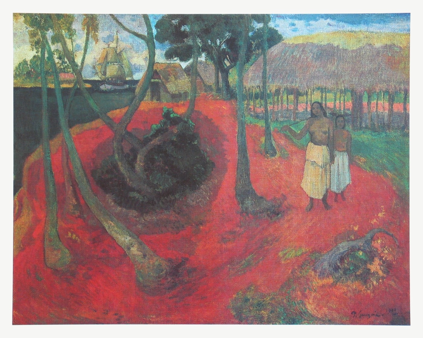 Wandbild Paul Gauguin Idylle Auf Tahiti 1901 1901