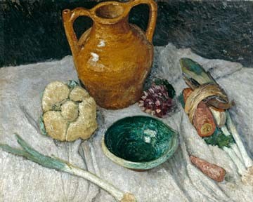 Paula Modersohn-Becker, Stillleben mit gelbem Krug (Klassiker)