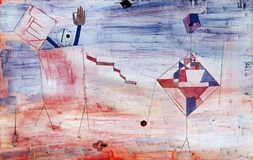 Paul Klee, Regie (Wunschgröße, Malerei, Expressionismus, figurativ, Regisseur, Filmset, Klassische Moderne,  Wohnzimmer, Arztpraxis, bunt)