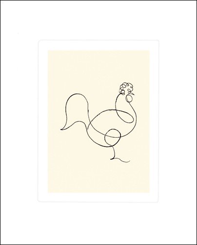 Wandbild Pablo Picasso Le Coq 1918 1918 Art Galerie
