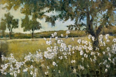 Patrick, Summer Bloom (Landschaften, Garten, Blumen, Blüten, Sommer, Jahreszeit, Malerei, Wohnzimmer, bunt)