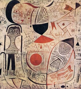 Paul Klee, Picture Album (Abstrakte  Malerei, abstrakt, abstrakte Formen, figurativ, Klassische Moderne,  Wohnzimmer, Arztpraxis, Büro, Wunschgröße, Malerei,  bunt)