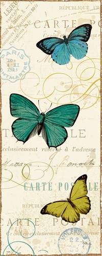 Pela Studio, Live to Love VII (Wunschgröße, Grafik,  Postkarte, Kalligrafie, Schmetterling, Insekt, Ornamente, Treppenhaus, bunt)