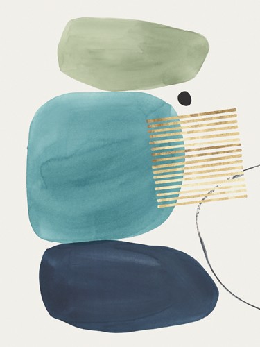 Isabelle Z, Pistachio Dreams II (abstrakte Kunst, Malerei, Pistazien, zart, Wunschgröße, Wohnzimmer, Treppenhaus, Esszimmer, pastell)