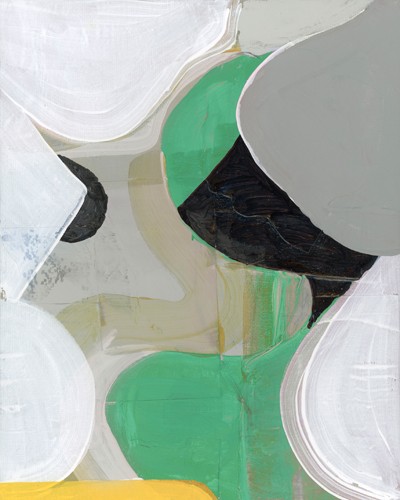 cartissi, Coincide II (Abstrakt, abstrakte Malerei, Formen, amorphe Formen, Übereinstimmung, modern, Wohnzimmer, Treppenhaus, Wunschgröße, bunt)