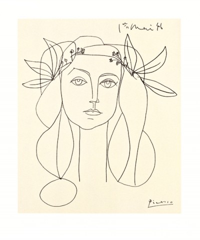 Sonderangebot Siebdruck Auf Buttenpapier Picasso P