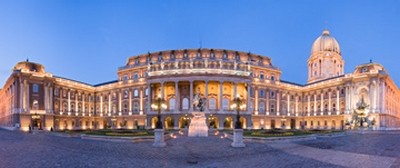 Rainer Mirau, Budapest (Burg, Burgviertel, Haupstadt, Metropole, Ungarn, Städte, Architektur,Fotografie, Abendszene, Wunschgröße, Wohnzimmer, Büro, bunt)