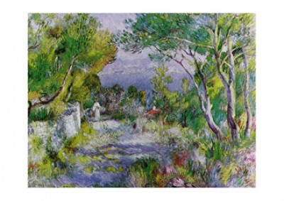 Pierre-Auguste Renoir, L\'Estaque, 1882 (Drucke, Impressionismus, Soziale Einrichtung, Klassiker, Landschaften)