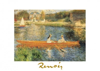 Pierre-Auguste Renoir, La Senna ad asnieres (Drucke, Impressionismus, Soziale Einrichtung, Klassiker, Landschaften)