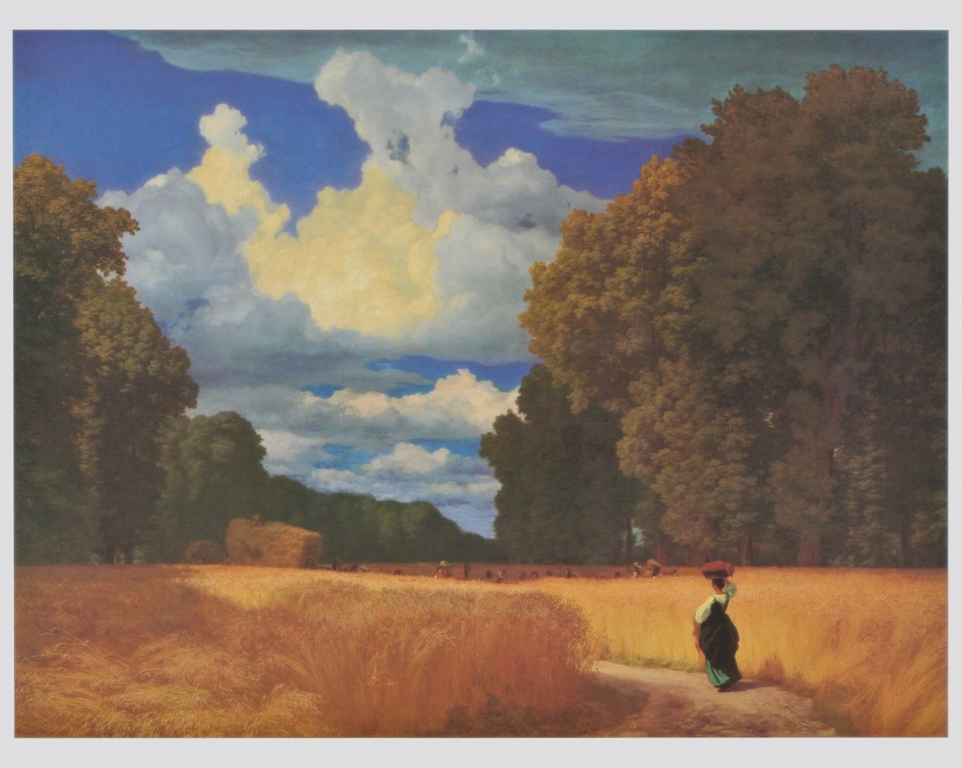 Christus Auf Dem Weg Nach Emmaus Von Robert Zund In Munchen Von Privat
