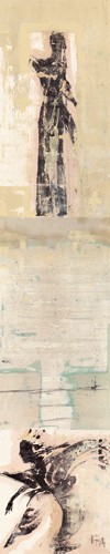 Rose Richter-Armgart, Oslo II (Abstrakte Malerei, Farbfelder, modern, figurativ, Büro, Business, Wohnzimmer, Abstrakt, Wunschgröße, bunt,)