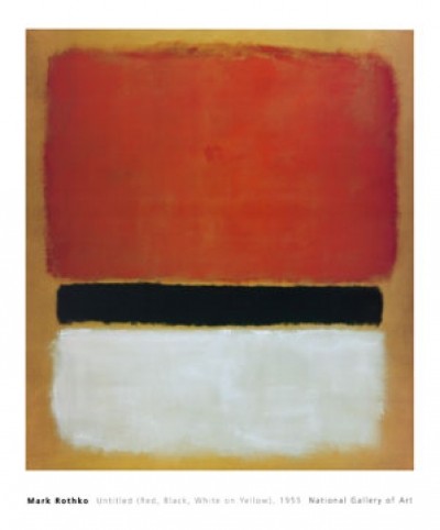 Mark Rothko, Untitled, 1955 (Klassische Abstrakte Malerei, Büro, Business)