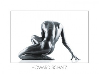 Howard Schatz, sthetik (Fotokunst, Figurativ, Akt, Frau Modern, Körper, nackt, muskulös, Schlafzimmer, Wohnzimmer, schwarz weiß)