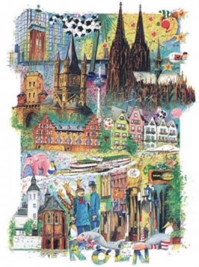 Klaus D. Schiemann, Köln (Städte, Plakatkunst, Modern)