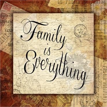 Leinwandbild, Jace Grey, Everything (Plakatkunst, Bistro, Motivation, Esszimmer, Flur, Wohnzimmer, braun vintage)